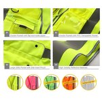 High Visibility Safety Vest Factory - Supertouch Multi-Pockets Winter Waistcoat