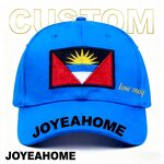 Antigua Flag Baseball Cap Factory - Embroidered Independence Day Hat Customizable
