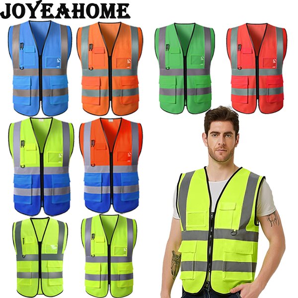 Executive Safety Vest Manufacturer - Unisex Reflective V-Neck Canvas Winter