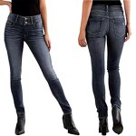 Women's White Jeans Manufacturer - Plus Size Low Rise Pants Leg Jeans Wholesale