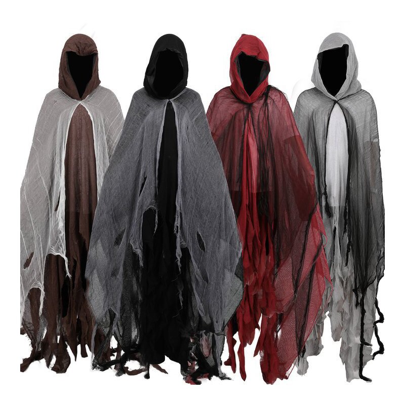 Halloween Zombie Costume Factory - Party Decorations Cape Cosplay Anime Death