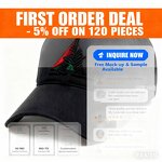 Martinique Independence Baseball Cap Factory - Custom 3D Full-Print Flag Hat Low MOQ