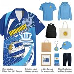 Uruguay Football Fan Items Manufacturer - Breathable Quick Dry World Cup Support