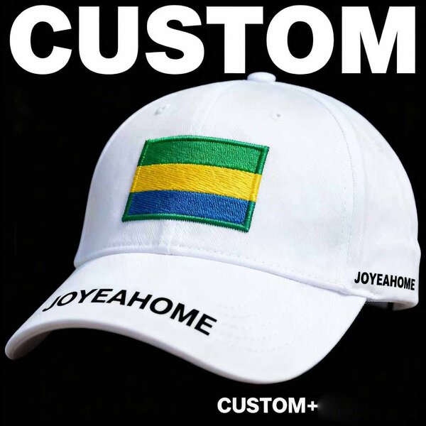Gabon Flag Baseball Cap Factory - Wholesale Embroidered Patriotic Hat Low MOQ