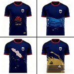 Cape Verde Soccer Jersey Manufacturer - Custom Name Number National Team Kit