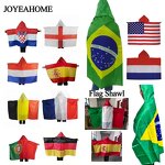 World Cup Flag Poncho Manufacturer - National Flag Cape for Patriotic Activities