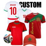 Morocco Soccer Jersey Manufacturer - Wholesale National Team Kit Name Printing