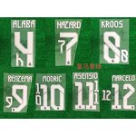 Football Heat Transfer Label Manufacturer - Washable Spain England Club Numbers