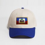 Haiti Soccer Baseball Cap Factory - 6-Panel Cotton Embroidery Sporty Team Hat
