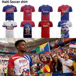 Haiti Soccer Shirt Factory - 2026 World Cup Custom Logo Oversized Sporty