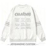 French Terry Sweatshirt Factory - Crew Neck Custom Design Wholesale Bulk