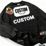 Washed Sweatshirts Manufacturer - 100% Cotton Oversized Plain Blank Embroidered