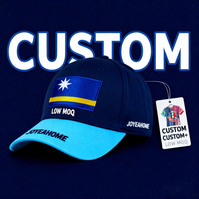 Curacao Independence Baseball Cap Factory - Custom Flag Embroidery T-Shirt Hoodie