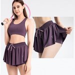 Women's Athletic Set Manufacturer - Tank Crop Top Shorts 2-Piece Skirt XL