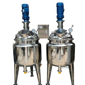 Vacuum Emulsifier Factory - 100 Liter Electric Heater Inline Homogenizer
