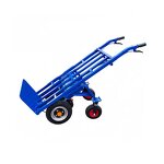 Electric Cargo Trolley Supplier - 4 Wheel 500kg Iron Hand Truck