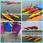 Water Swan Boat Supplier - FRP 4 Person Pedal Boat for Sale