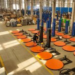 Pallet Shrink Wrap Machine Factory - Semi Auto Prestretching Packaging