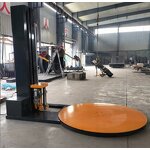 Pallet Shrink Wrap Machine Factory - Semi Auto Prestretching Packaging