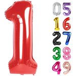 Custom Number Foil Balloon Manufacturer - 40 Inch Gold Color Birthday Baby Shower