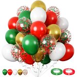 Christmas Balloons Arch Kit Manufacturer - 62pcs/set Gold Red Green Decorations