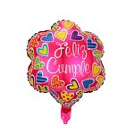 Feliz Cumpleanos Balloon Manufacturer - Happy Birthday Round Shape Foil Party