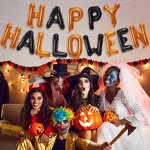 Halloween Foil Letter Balloons Factory - Wholesale 16-Inch Eco-Friendly Banner
