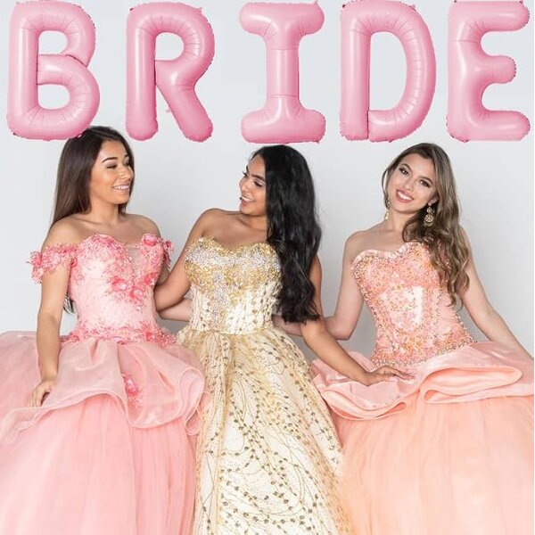 Foil Letter Balloon Banner Set Factory - Wholesale 16-Inch for Wedding Bridal Shower