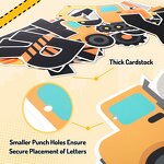 Happy Birthday Paper Banner Factory - Hot Selling 4ft Custom Car Boy's Celebration