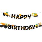 Happy Birthday Paper Banner Factory - Hot Selling 4ft Custom Car Boy's Celebration