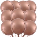 Large 4D Foil Party Balloons Manufacturer - Wholesale 10 Pcs/set 22 Inch Metallic
