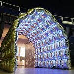 Double Sided Gold Silver Balloon Factory - Wholesale DIY Wall Background Helium