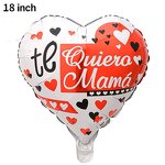 Foil Heart Balloon Set Factory - High Quality 18-Inch Eco-Friendly Wedding