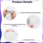 Metal Purple Latex Balloon Set Factory - Wholesale 10-18 Inch Disposable Birthday