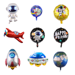 Astronaut Rocket Foil Balloons Factory - 3D Aluminum UFO for Christmas Party