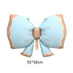 Cartoon Bear Foil Balloons Factory - Cream Bows Matte Colors Helium Balloons