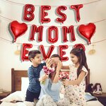 Mother's Day Heart Letter Balloons Kit Manufacturer - Warm and Sweet Background Wall