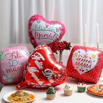 TE AMO MAMA Foil Balloons Factory - 18-Piece Round Helium 6 Color Printing