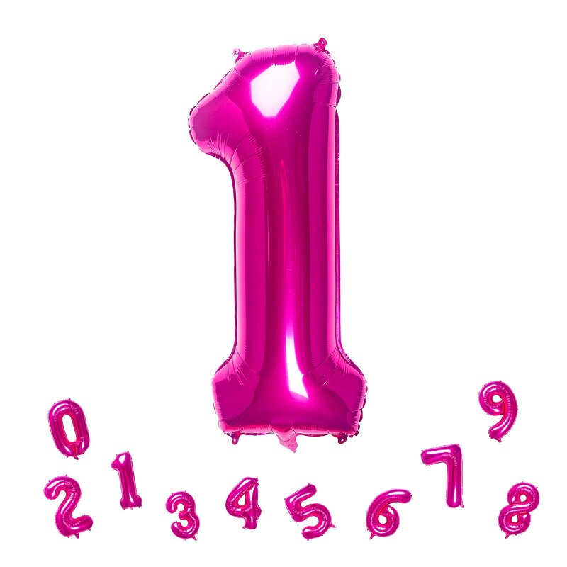 Gold Silver Number Balloons Factory - 32inch Helium Big Size Wedding Birthday