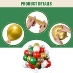 Christmas Balloons Arch Kit Manufacturer - 62pcs/set Gold Red Green Decorations