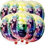 Agate Marbled Helium Balloons Manufacturer - 6pcs/set 22-inch 4D for Wedding Birthday