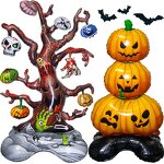 Halloween Stand-Up Balloons Set Manufacturer - Eco-Friendly Pumpkin Tree Foil