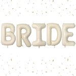 Cream Bride Letter Balloon Manufacturer - 40inch Helium Foil for Wedding Party