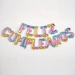 Feliz Cumpleanos Foil Balloon Manufacturer - Happy Birthday Banner Party Decoration