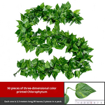 PVC Artificial Flowers Rattan Factory - Custom for Wedding Home Hanging Wall Decor