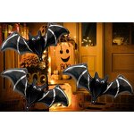 Halloween Bat Foil Balloon Set Factory - Wholesale 6pcs Giant Black for Party
