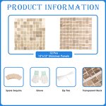 Champagne Gold Wall Backdrop Set Manufacturer - 12pcs/set Square Sequin Panel Decor