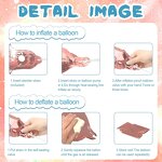 Bride Letter Foil Balloon Set Factory - 32-Inch Gold Rose Gold Large Balloon Rings