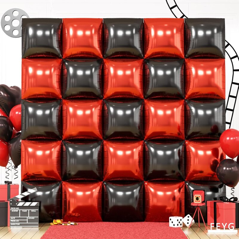 Square Helium-Ready Foil Balloon Factory - Wholesale 19-Inch Wedding Christmas