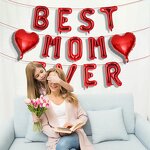 Mother's Day Heart Letter Balloons Kit Manufacturer - Warm and Sweet Background Wall